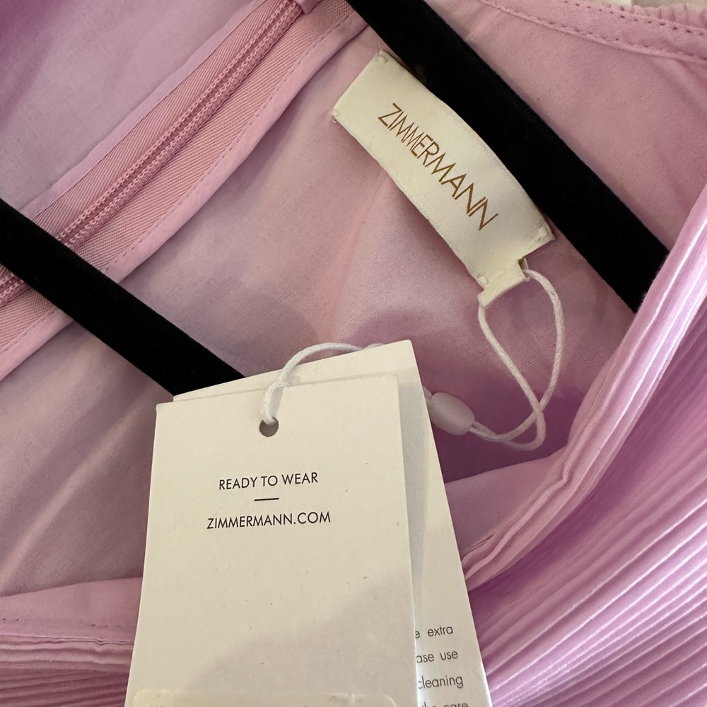 Women's Pleated Mini Dress - Picture 7 of 7